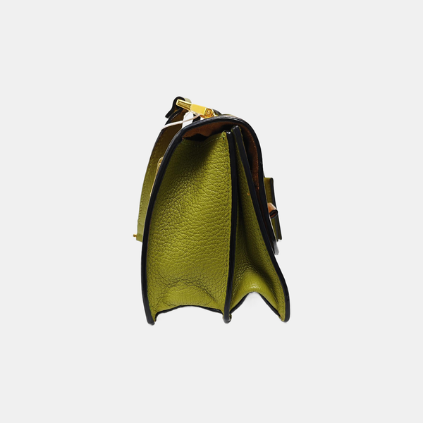 Miu Lady Calfskin Green
