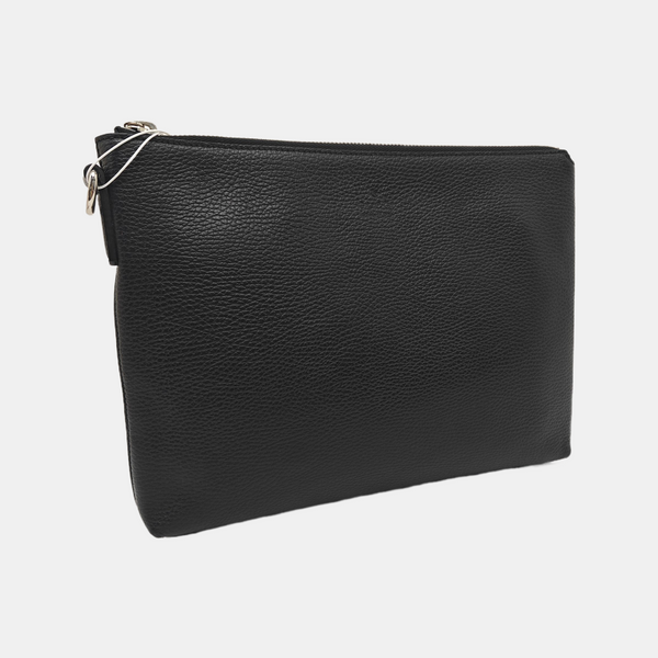 Calfskin Clutch Black
