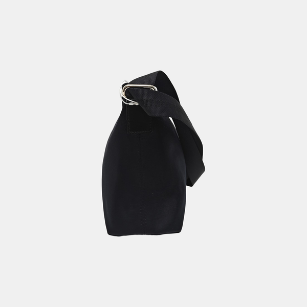 Fabric Shoulder Bag Black