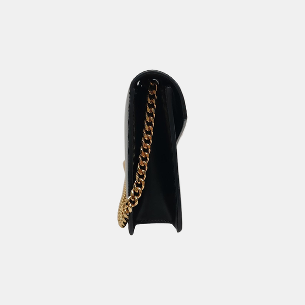 Calfskin Shoulder Bag Black
