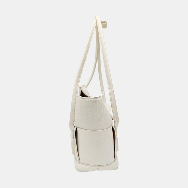 Arco Small Calfskin White