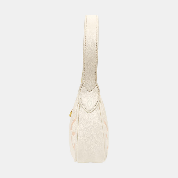 MOON Mini Monogram Calfskin White