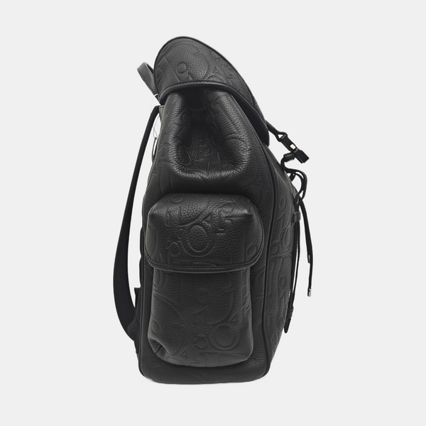 Hit The Road Oblique Calfskin Black