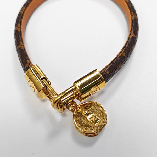 LV TRIBUTE Metal Brown Bangle