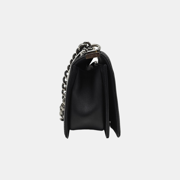 BOY CHANEL Medium Special Material Black