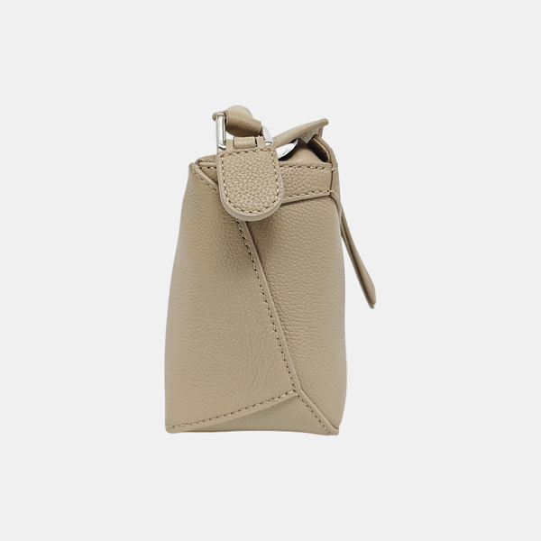 Puzzle Mini Calfskin Beige