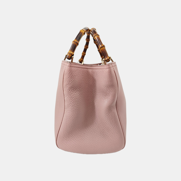 Bamboo 1947 Medium Calfskin Pink