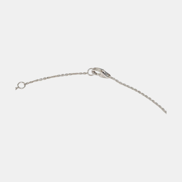 TRINITY 18k White Gold Silver Necklace