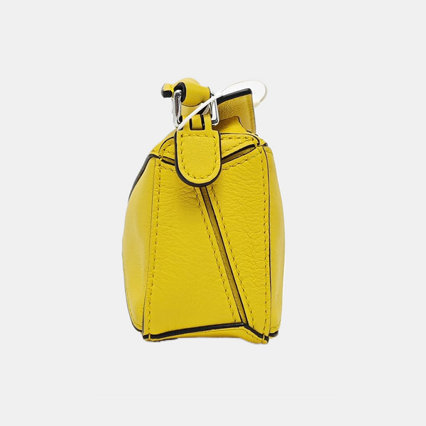 Puzzle Calfskin Yellow