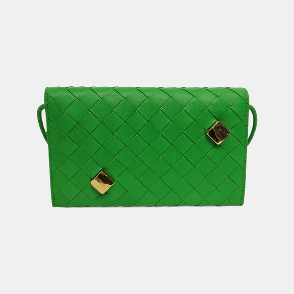 The Pouch Mini Lambskin Green