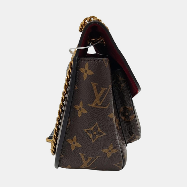 PASSY Monogram Coated Canvas Brown