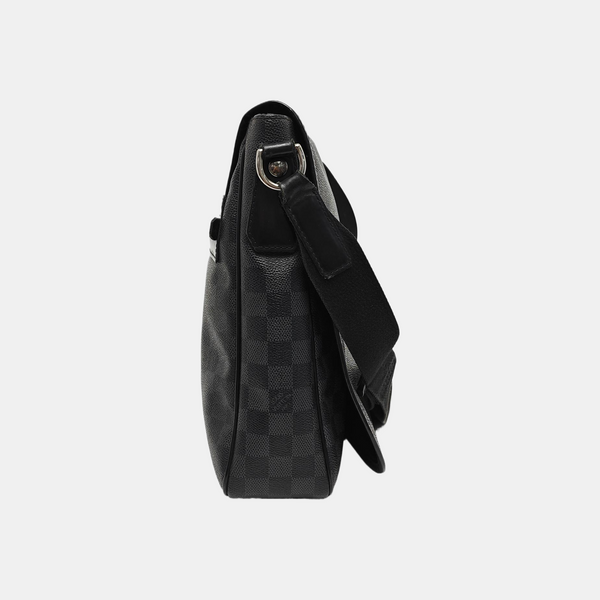 DANIEL Damier Graphite Coated Canvas Gray