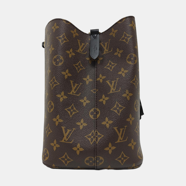 NÉONOÉ MM Monogram Coated Canvas Brown