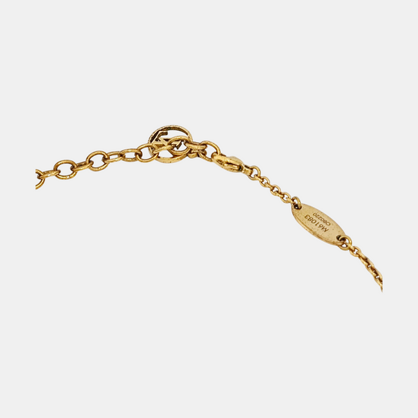 LV & ME Metal Gold Necklace