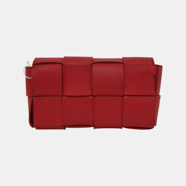 Cassette Mini Lambskin Red