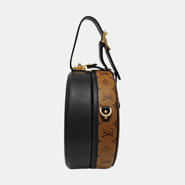 BOITE CHAPEAU PM Monogram Coated Canvas Brown