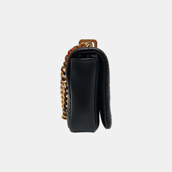 Lola Mini Quilted Lambskin Black