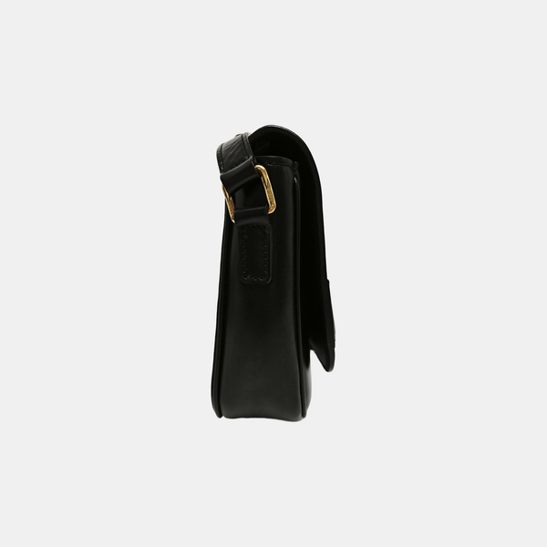 CRÉCY Medium Calfskin Black