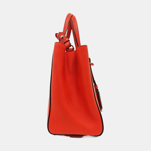 2 Jours Small Calfskin Red