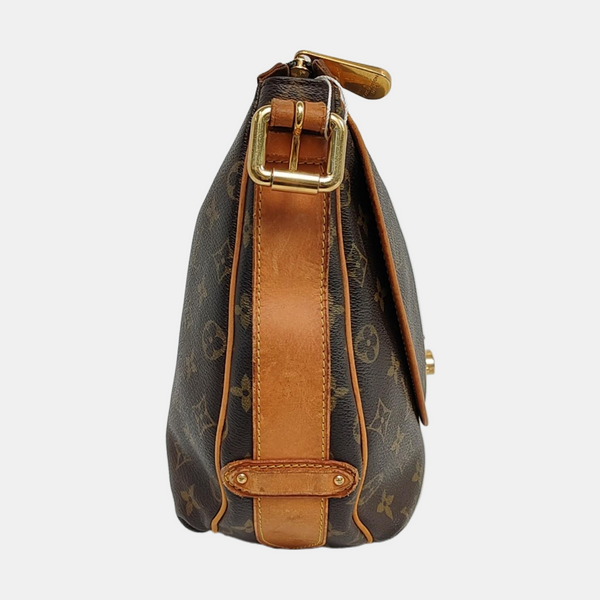 TULUM GM Monogram Coated Canvas Brown