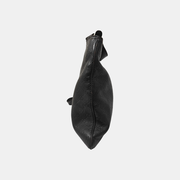 GG Imprime Monogram Calfskin Black