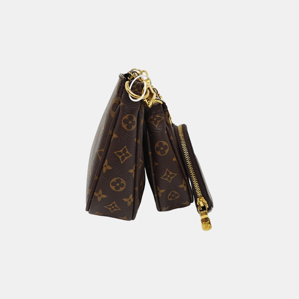 MULTI Monogram Coated Canvas Brown