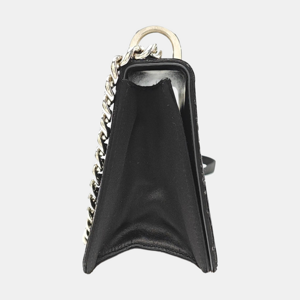 Diorama Oblique Silk Satin Black