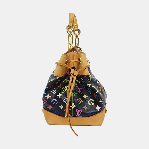LV × TM URSULA Monogram Coated Canvas Black