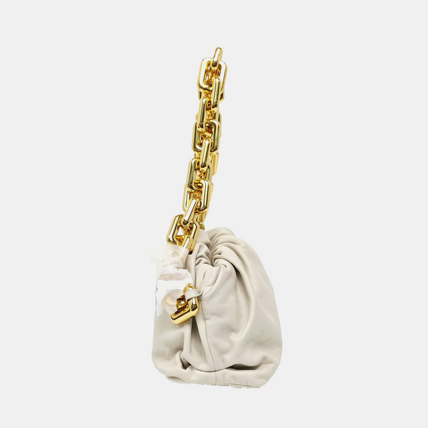 The Pouch Mini Calfskin White