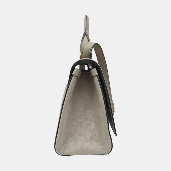 Calfskin Shoulder Bag Gray