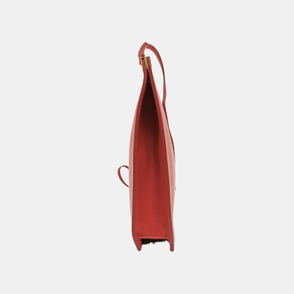 Authenticated pre-owned CLASP Mini Calfskin Red - Crossbody Bag at Looply