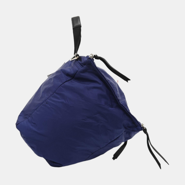 Nylon Shoulder Bag Blue