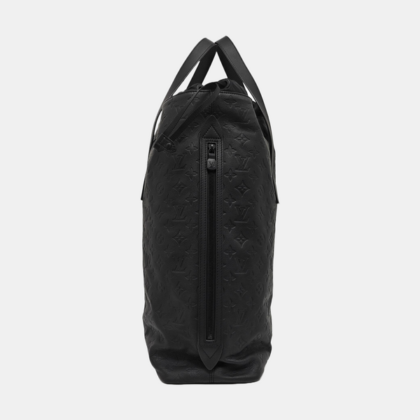 CABAS LIGHT Monogram Calfskin Black