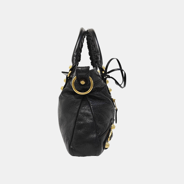 Classic City Small Lambskin Black
