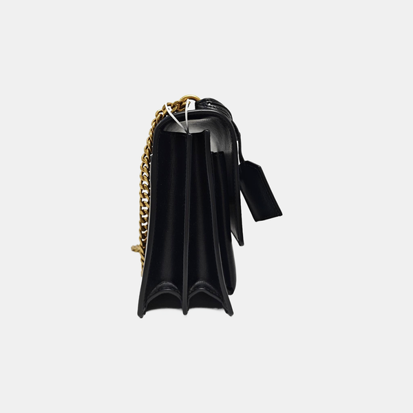 SUNSET Medium Calfskin Black