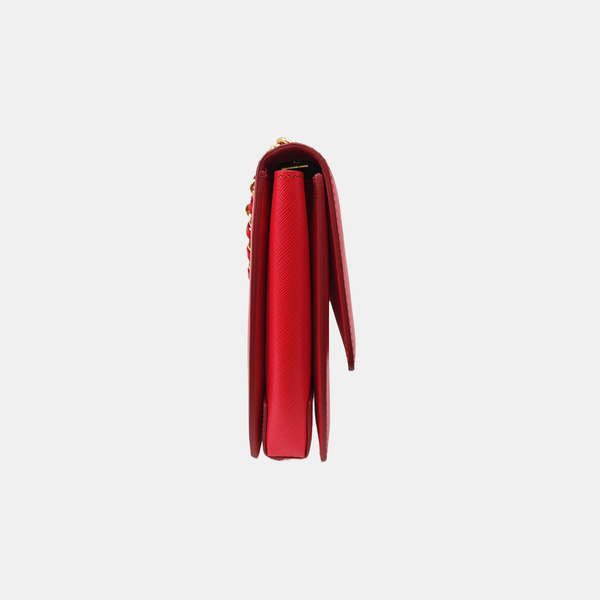 Ginny Calfskin Red