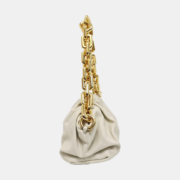 The Pouch Mini Calfskin White