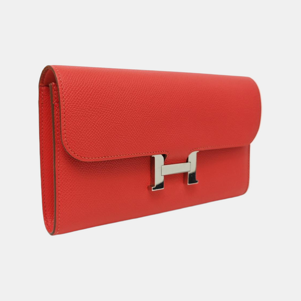 Constance 18 Epsom Red Wallet