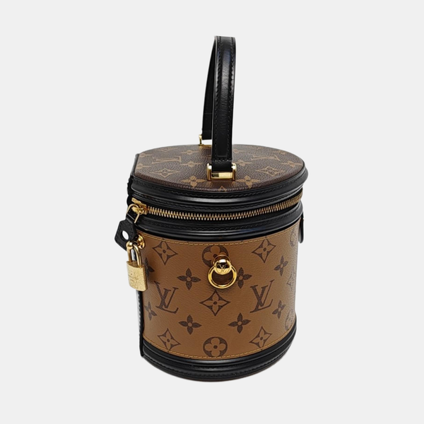 CANNES PM Monogram Coated Canvas Brown