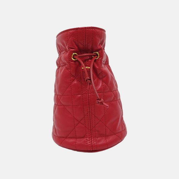 Miss Caro Cannage Lambskin Red