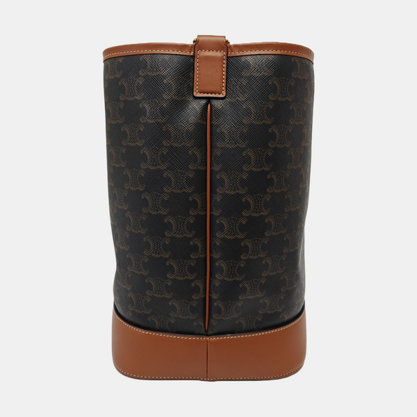TRIOMPHE CANVAS Medium Coated Canvas Brown