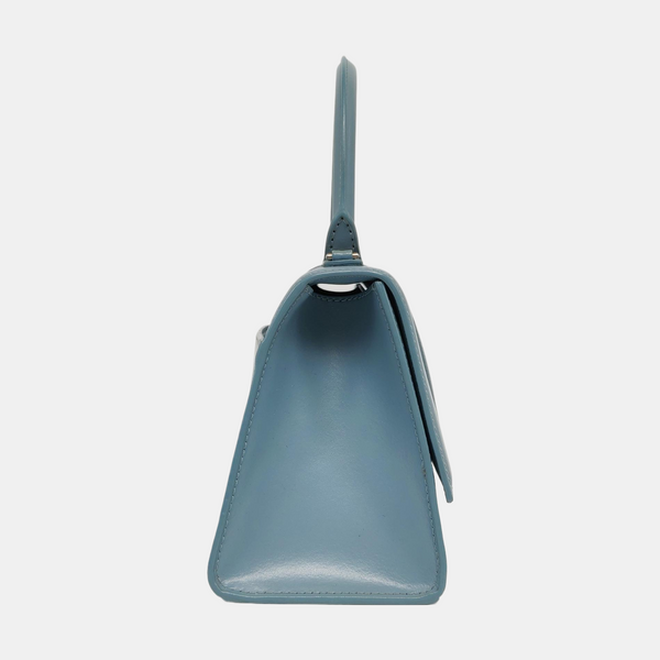 Hourglass S Calfskin Blue