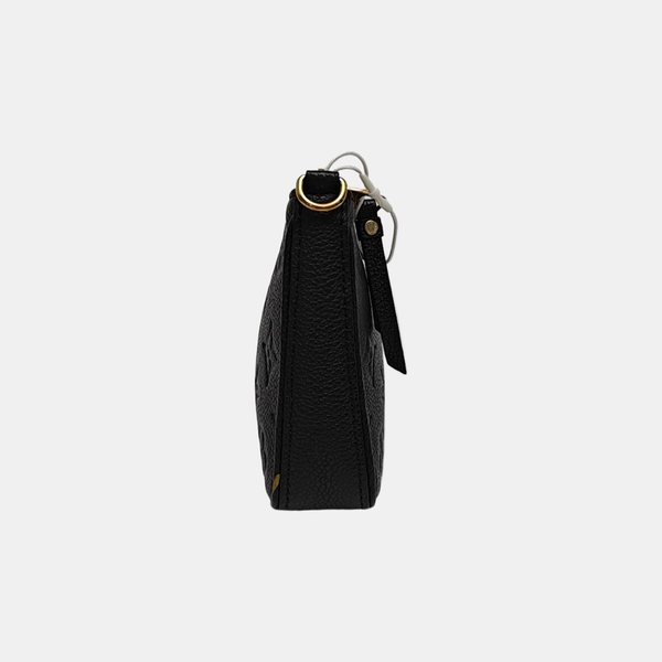 EASY POUCH ON STRAP Monogram Calfskin Black