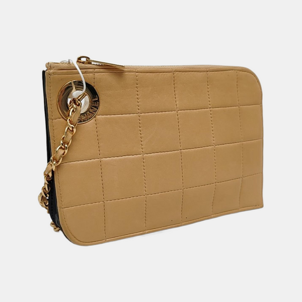 Quilted Lambskin Beige