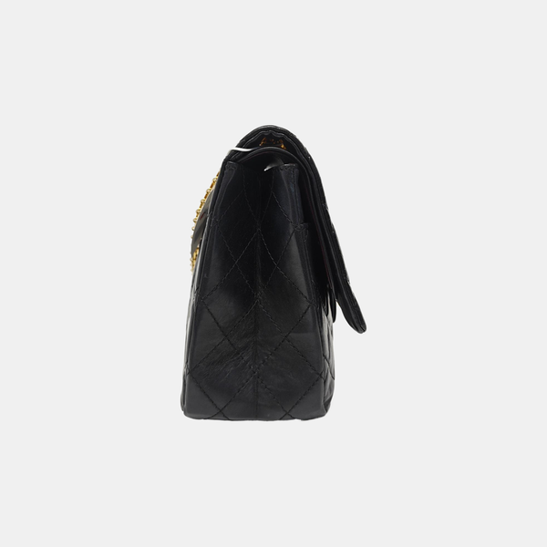 2.55 227 Quilted Calfskin Black