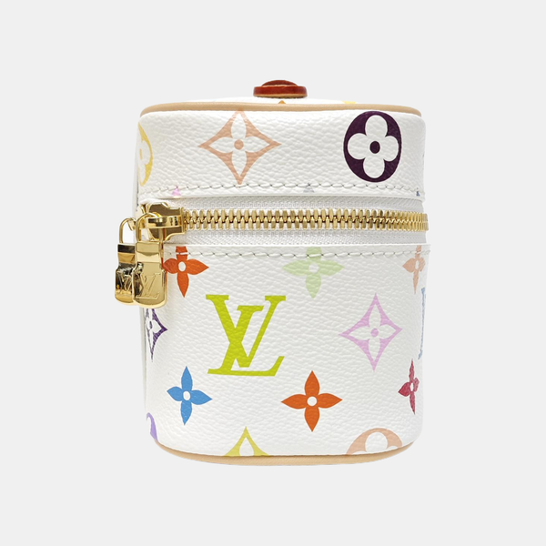 LV × TM NICE Monogram Coated Canvas White