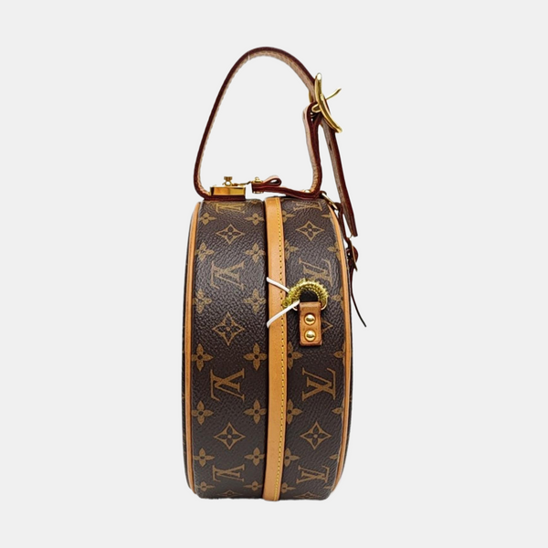 BOITE CHAPEAU PM Monogram Coated Canvas Brown