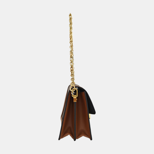 DAUPHINE MM Monogram Coated Canvas Brown