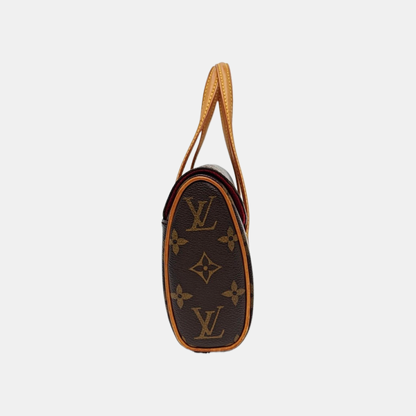 SONATINE Monogram Coated Canvas Brown