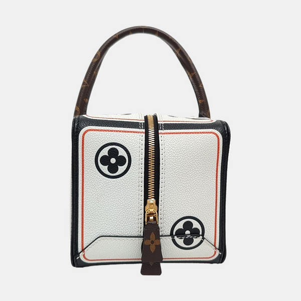 SQUARE Coated Canvas White